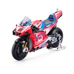 Maisto - Ducati Pramac #5 Johann Zarco - Moto GP Racing - Nouveauté FA 2022 - Miniature pour Enfants - Echelle 1/18