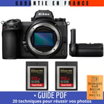 Nikon Z7 II + Grip Nikon MB-N11 + 2 SanDisk 512GB Extreme PRO CFexpress Type B + Guide PDF ""20 TECHNIQUES POUR RÉUSSIR VOS PHOTOS