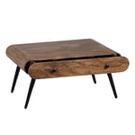 BigBuy Home Coffee Table 86 x 61 x 43 cm Wood Iron