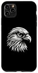 iPhone 11 Pro Max Falcon Bird Face Graphic Art Design Case