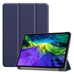 Etui Apple iPad Pro 12.9 Pouces 2022 / iPad Pro 12,9 2021 / iPad Pro 12,9 2020 6e/5e/4eme generation smartcover bleu - Housse protection bleue - Neuf