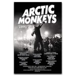Chtshjdtb Arctic Monkeys Am Tour Alex Turner Suck Concert Art Posters and Prints Canvas Painting Home Decor -20X28 Inch No Frame 1 Pcs