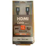 Câble HDMI 1,5m Blue Label pour PS3 et Xbox 360