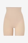 Maidenform - Shapingtrosor Sleek Smoothers Hi-waist Shorty - light support - Beige