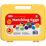 26 Hide and Squeak Eggs, Educational Shape Sorter Baby Toy Toddler 12m +