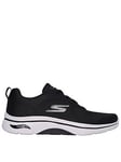 Skechers Go Walk Arch Fit 2.0 Lace Up Trainers - Black
