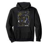 Avatar: The Last Airbender Character Line Art Pullover Hoodie