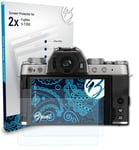 Bruni 2x Protective Film for Fujifilm X-T200 Screen Protector Screen Protection