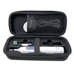 Noir-Étui rigide en nylon pour brosse à dents électrique, sac de rangement compatible avec Oral B Pro 1000, 2