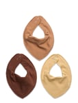 Bandana Bibs 3-Pack Baby & Maternity Care & Hygiene Dry Bibs Multi/patterned Fixoni