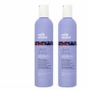 Milk _Shake Silver Shine Light Shampoo for blond or grey- 300ml  2 PACK