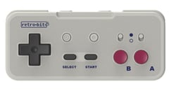 Retro-Bit Origin 8 Langaton Ohjain NES 8-Bittinen | Switch | PC GameBoy-Harmaa