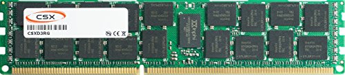CSX CSXD3RG1066-1R4-4GB 4GB DDR3-1066MHz PC3-8500R 1Rx4 512Mx4 18Chip 240pin CL7 1.5V ECC Registered DIMM Mémoire RAM