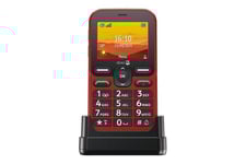 DORO Leva L10 - röd - 4G funktionstelefon - 128 MB - GSM