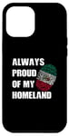 iPhone 13 Pro Max Always proud of my Homeland Mexico flag fingerprint Case