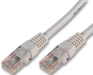 0.2M / 20cm Short Ethernet Cable / CAT5E Network Lead/White/BY CABLES 4 ALL