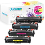 Lot de 4 toners (1*N,1*CYM) compatibles pour HP Color LaserJet Pro M452 M452nw M452dn M452Ddw, M450 M470 Serie,-Jumao-