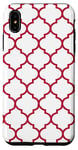 Coque pour iPhone XS Max Couleur de l'année 2023 Viva Magenta et dôme blanc