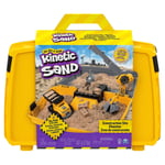 Kinetic Sand Construction Set With Vehicle Fold Sandbox Kids Portable Playset UK