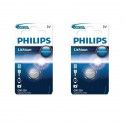 2 Piles Philips CR1220