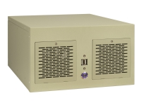 Inter-Tech IPC S34 - Mini server case - mini-ITX - ingen strømforsyning (FlexATX) - USB