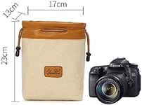 Soft Shockproof Digital Camera Case Bag Liner, SLR/Camera Case Liner Fits Compact Cameras, for Canon, Nikon, Olympus, Sony fdff,B (Color : White, Size : White)
