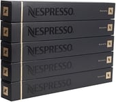Nespresso Ristretto Coffee 50 Capsules Pods 5 Sleeves Long Expiry