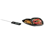 Heston Blumenthal Precision Indoor/Outdoor Meat Thermometer by Salter + Russell Hobbs RH00865EU7 Dual Function Non-Stick Deep Roaster