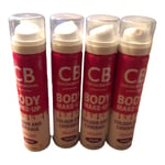 4x Cocoa Brown Body Makeup Colour & Coverage 75ml Vegan Dark