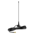 Bingfu DAB Aerial DAB Car Radio Aerial Antenna SMB Adapter with Magnetic Mount 4 Meter/13ft SMB Extension Cable for DAB+ Radio Kenwood Pioneer Pure Highway Sony Alpine Blaupunkt TechniSat Yamaha