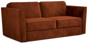 Jay-Be Elegance Fabric 3 Seater Sofa Bed - Orange