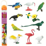 Plastoy - 6804-04 - Figurine - Animal - Tubo Oiseaux Exotiques