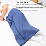 (M)Adult Diaper Skirt Urine Skirt Cotton Cloth Wearable Diaper Pad For Adults
