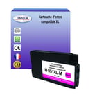 Cartouche compatible avec l'imprimante HP OfficeJet Pro 251DW, 276DW, 8100, 8600 remplace HP 951XL Magenta - T3AZUR