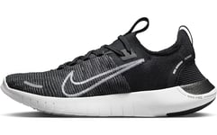 NIKE Men's Free Rn Fk Next Nature Low, Black, White, Anthracite, 13 UK