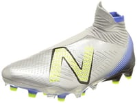 New Balance Unisex TEKELA V4 PRO FG Football Shoe, Grey, 6 UK