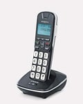 Emporia GD61-UK Amplified big-button digital cordless home phone Black/Silver (Official UK Version)
