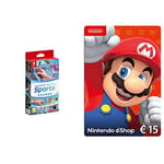 Nintendo Switch Sports (Nintendo Switch) + Carte Nintendo eShop 15 EUR (Code de téléchargement)