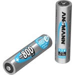 Ansmann maxE HR03 Laddbart batteri AAA (R03) NiMH 800