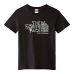 The North Face Boys S/S Graphic Tee (Svart (TNF BLACK) Large)