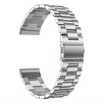 Fitbit Versa 3 - Metallband i rostfritt stål Silver