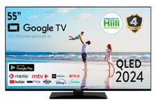 Finlux 55" G10 QLED Google TV (2024) 4-VUODEN TAKUU