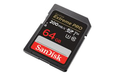 SanDisk Extreme Pro - flash-minneskort - 64 GB - SDXC UHS-I