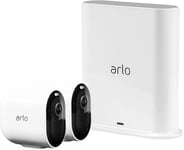 Arlo Pro 3 Vit - 2 kameror