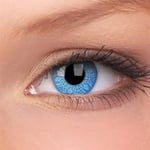 Fargede linser Crazy Lens - Blue Artist