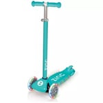 Zinc Light Up Strobe Scooter - Aqua RRP 40.00 lot R1252