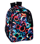 Montichelvo Montichelvo Double Backpack A.O. CMP Windsor Cartable, 43 cm, Multicolore (Multicolour)