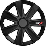 4delat Navkapslar sat GTX Carbon Black 17 tum