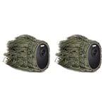 Ghillie Skin compatible with Arlo Ultra/Ultra 2 & Arlo Pro 3 (2 Pack) (NOT Compatible with Arlo Essential Spotlight)