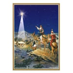 Nativity Wise Men Follow Star Richard Sellmer Advent Calendar Card 210 x 148 mm